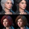 Gwennili Hair for Genesis 3 Female(s)
